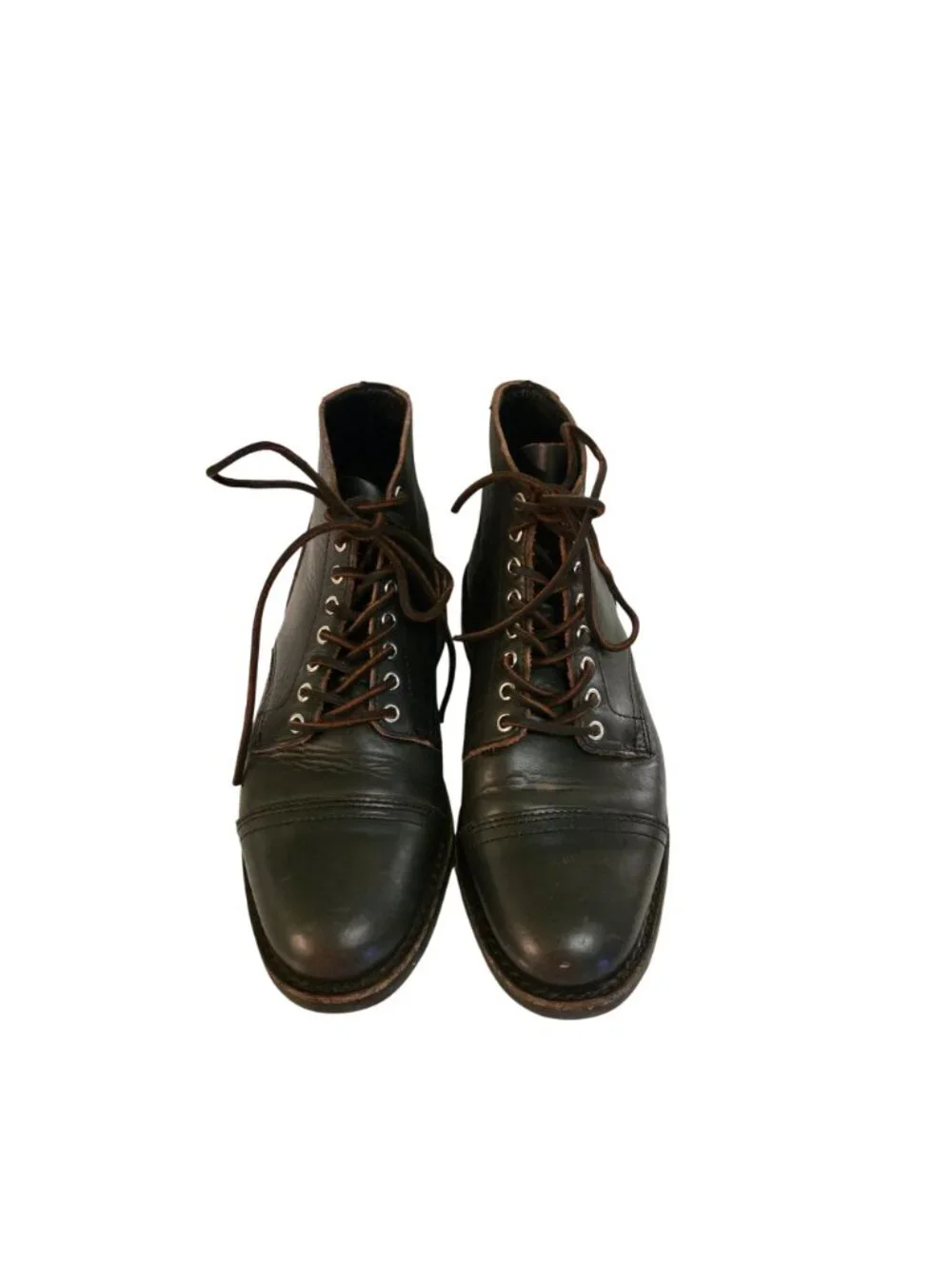 Thursday Boot Company The Vanguard Black Leather Lace Up Boots Size 7D